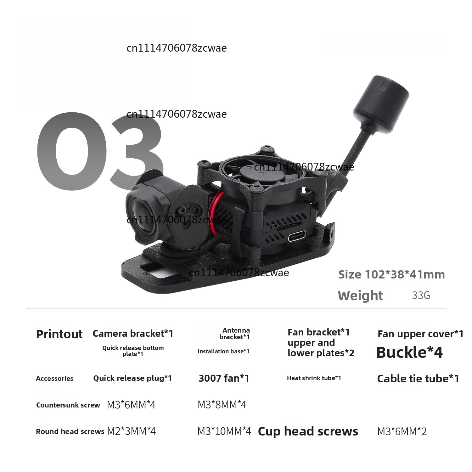 Suporte de Liberação Rápida ZO - Drone Kit Racing avaliação e preço