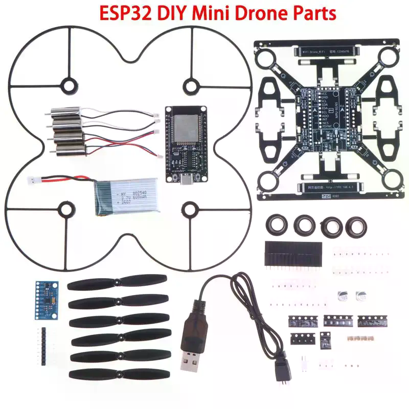 Kit de Mini Drone de Código Ab - Drone Kit Octocopter avaliação e preço