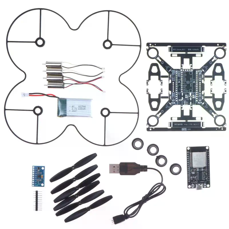 Kit de Mini Drone de Código Ab - Drone Kit Octocopter avaliação e preço